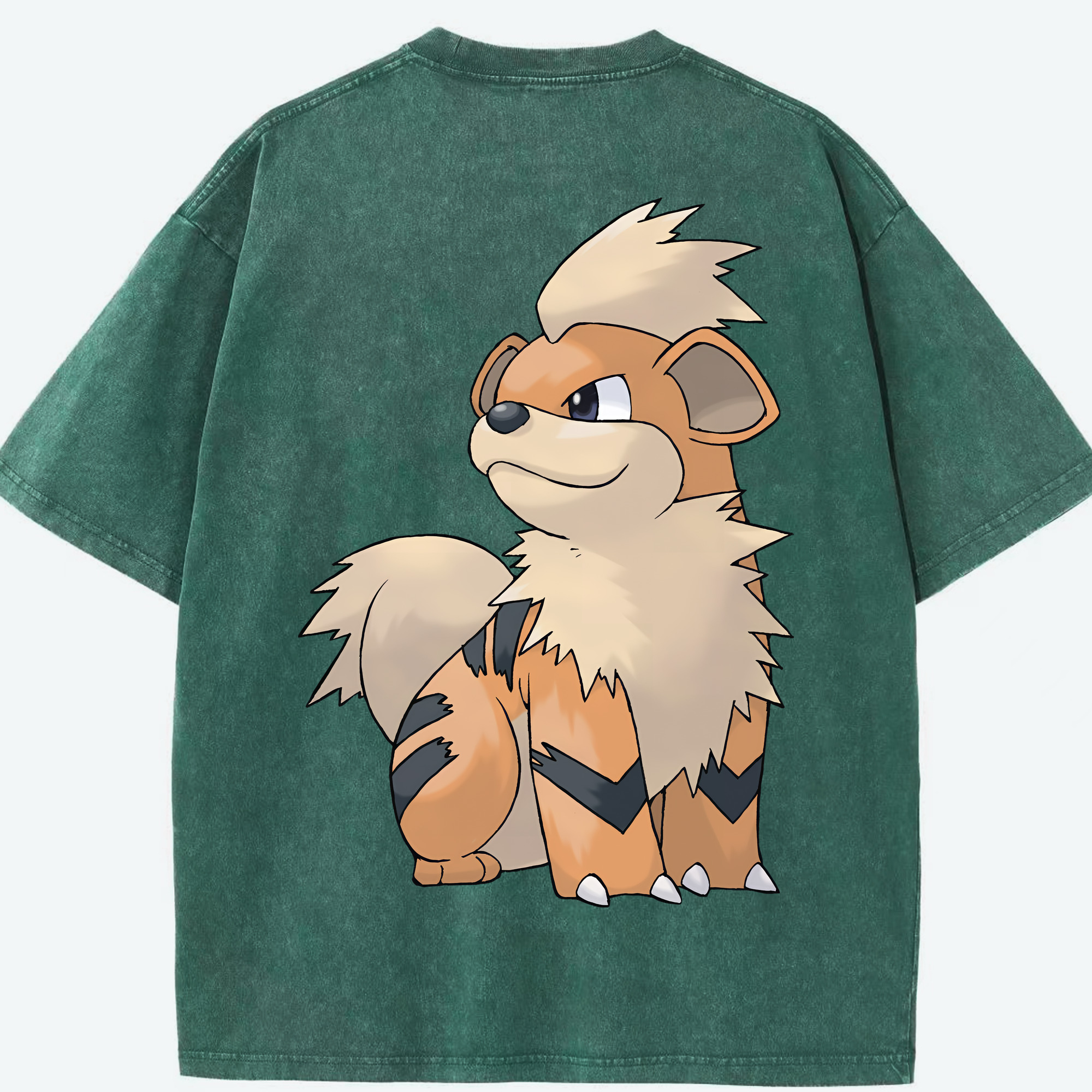 （画像用） ポケットモンスター Pokémon 綿100% ヴィンテージ風 半袖Tシャツ（背面プリント）